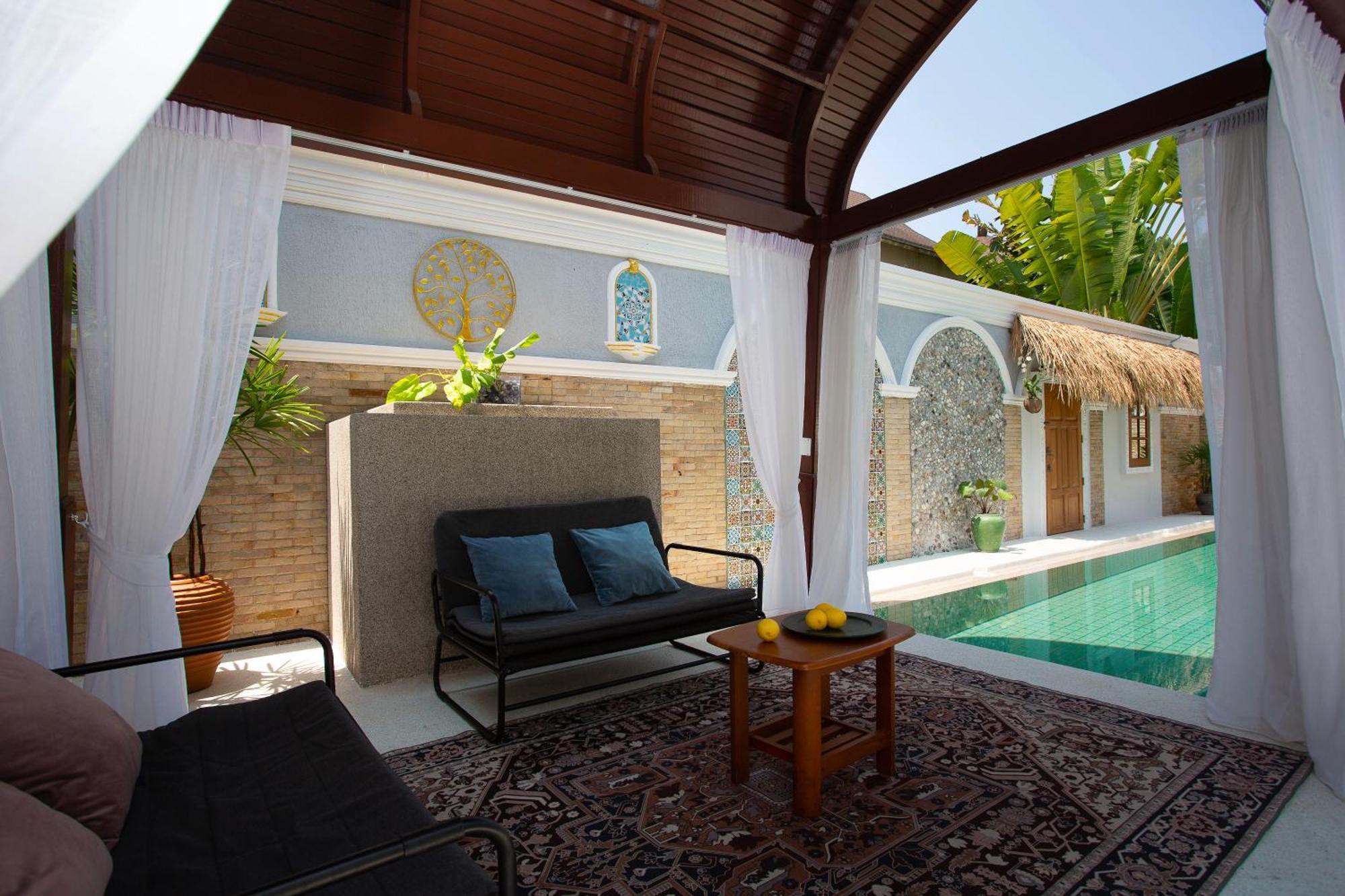 Nagawari Art Maldives Pattaya Villa Na Chom Thian Exterior foto