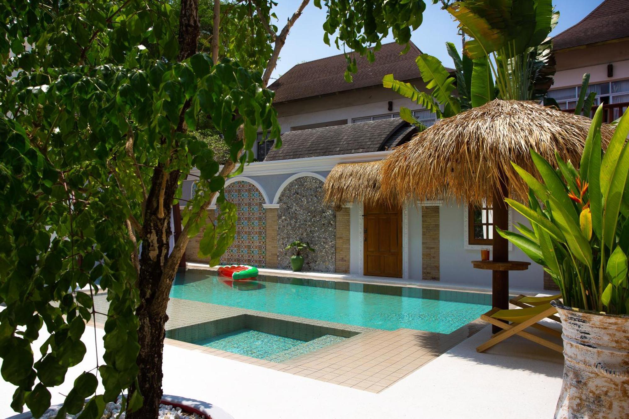Nagawari Art Maldives Pattaya Villa Na Chom Thian Exterior foto