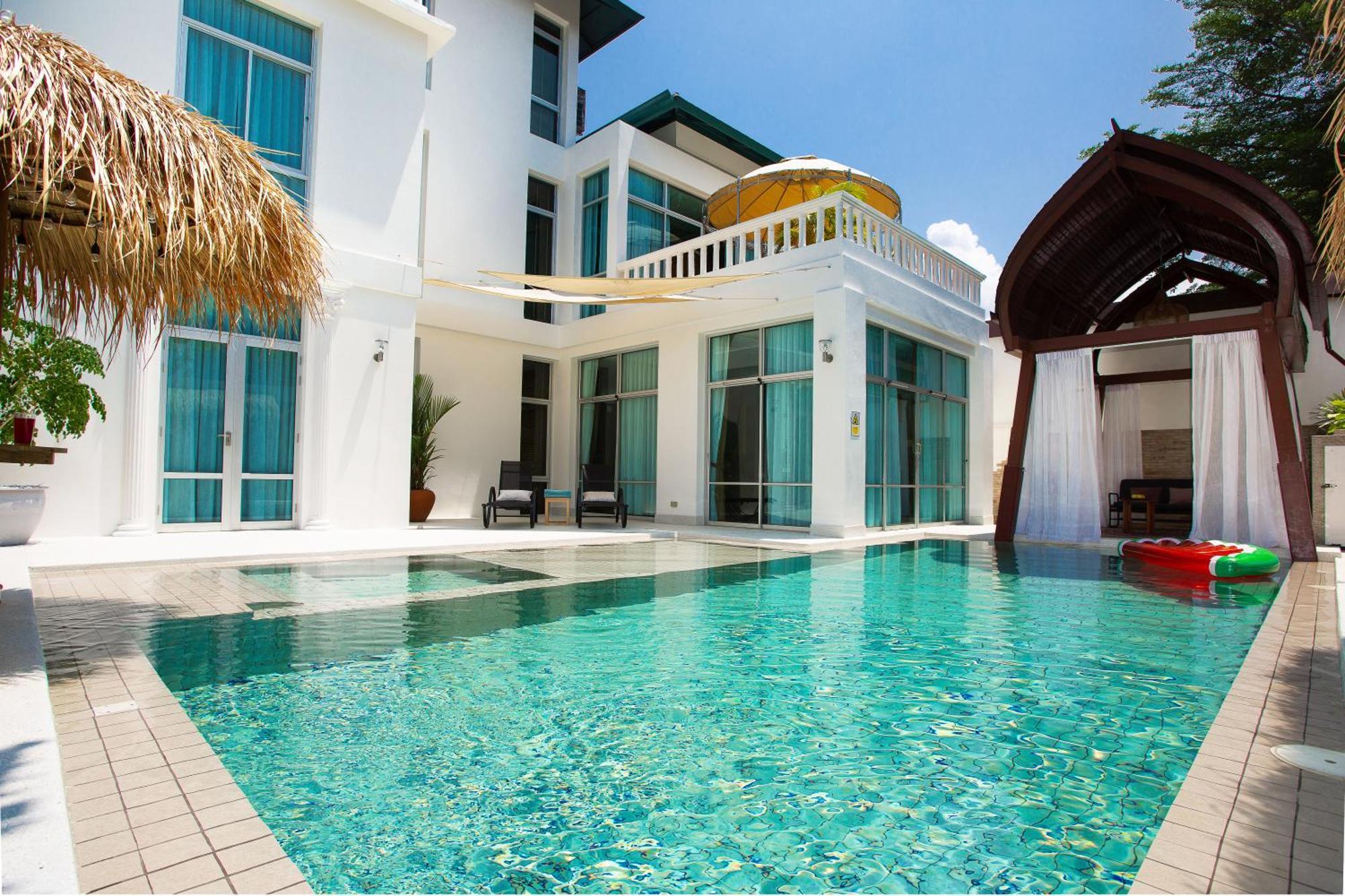 Nagawari Art Maldives Pattaya Villa Na Chom Thian Exterior foto